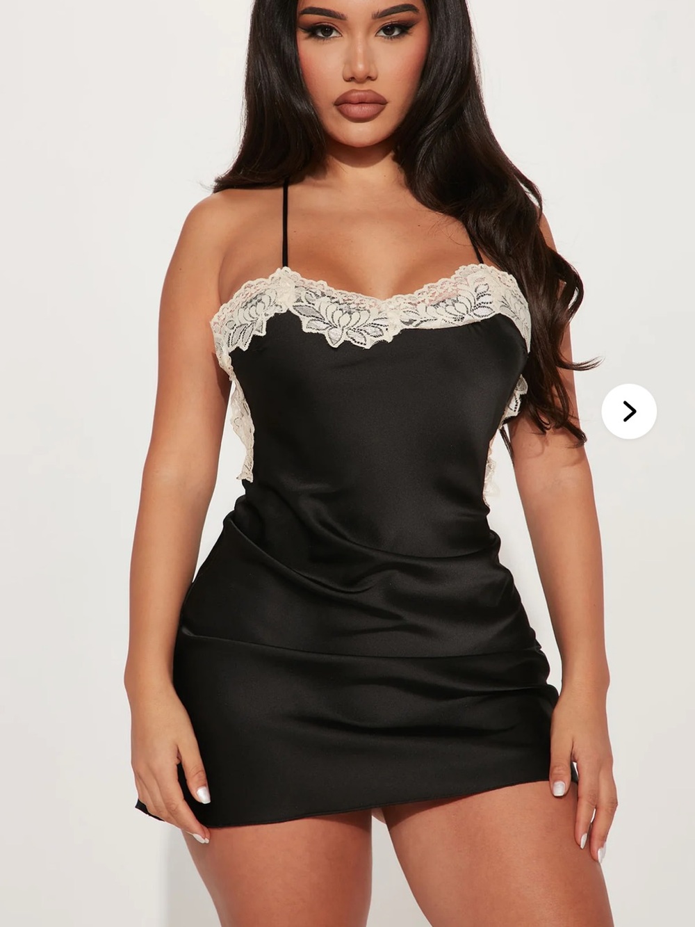 NWT Fashion Nova Mia Mini Dress - Black/combo